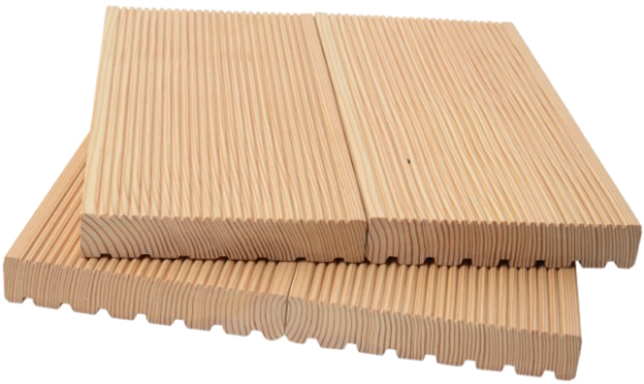 Террасная доска (лиственница) 28x140мм 2.5м-5.0м сорт Прима